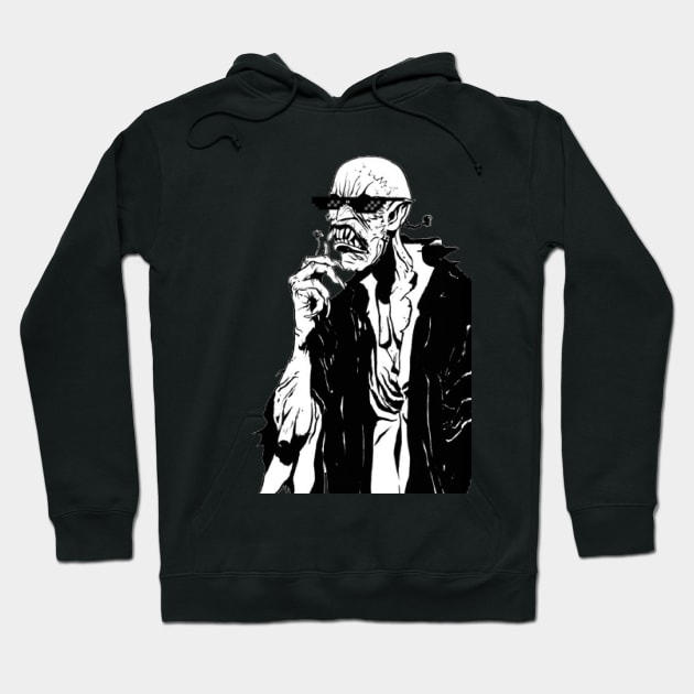 Nosferatu Deal With it Hoodie by Shadow_Infiltrator